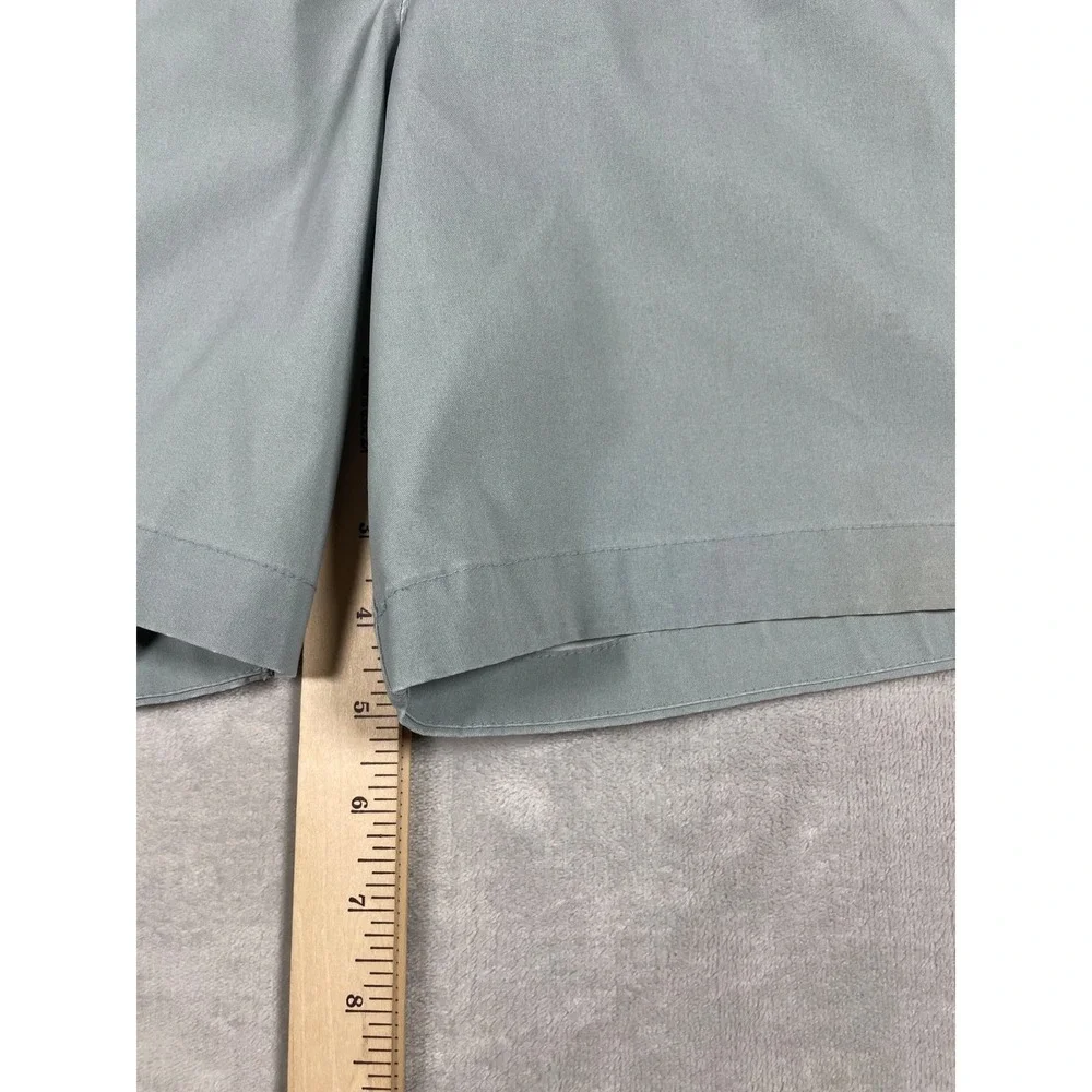 Abercrombie & Fitch Board Shorts Men's 31 Blue Gray Stretch Swim Trunks Surf